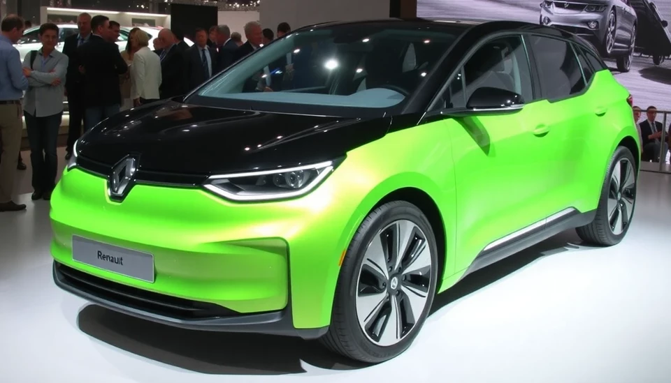 Affordable Electric Cars Take Center Stage at Paris Motor Show: Renault, VW, and BMW Lead the Charge