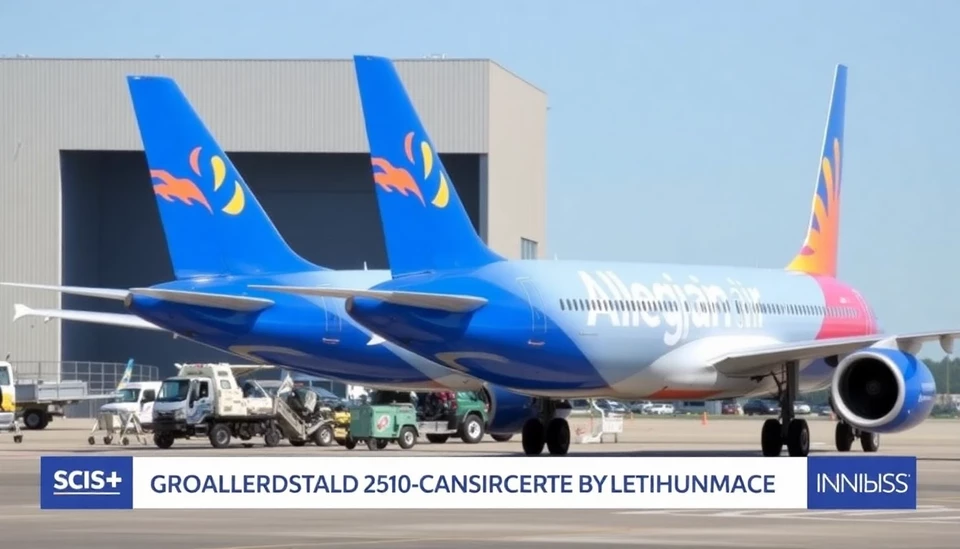 Allegiant Air Anticipates Profit Hit Due to Hurricane Damage