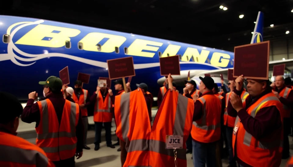 Boeing's Earnings Day Tension: Striking Workers Create Uncertainty for CEO