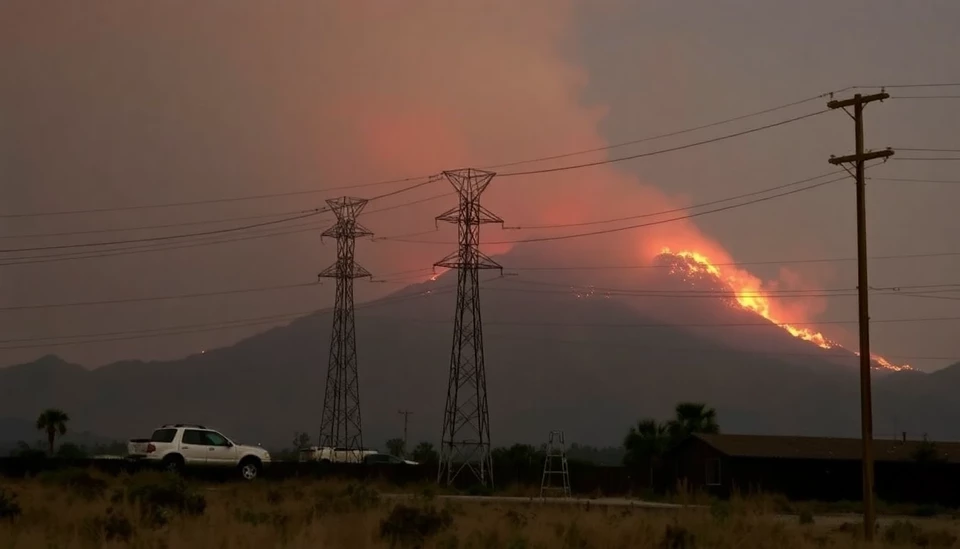 California Braces for Power Cuts Amid Rising Fire Risk from Strong Winds