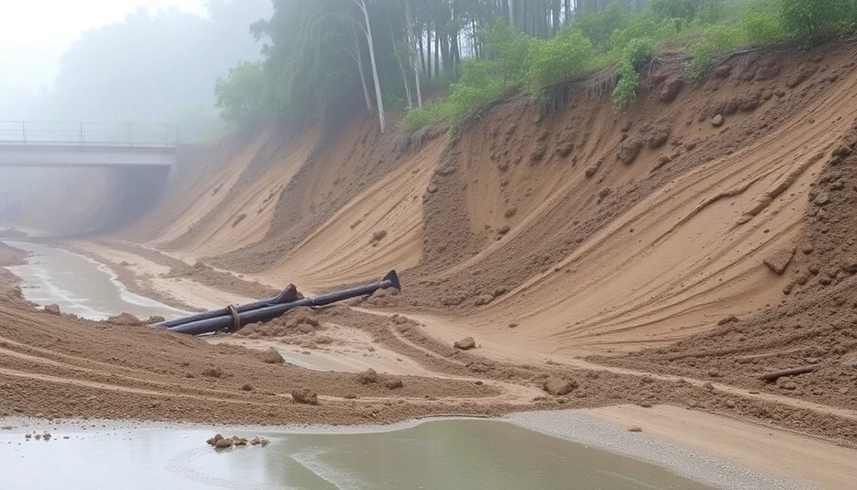 California Storm Triggers Mudslide Warnings and Closes Major Interstate