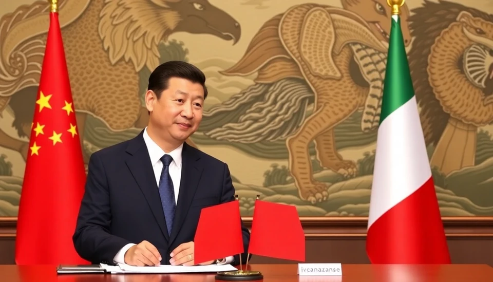 China's Xi Jinping Promises Strengthened Economic Ties with Italy