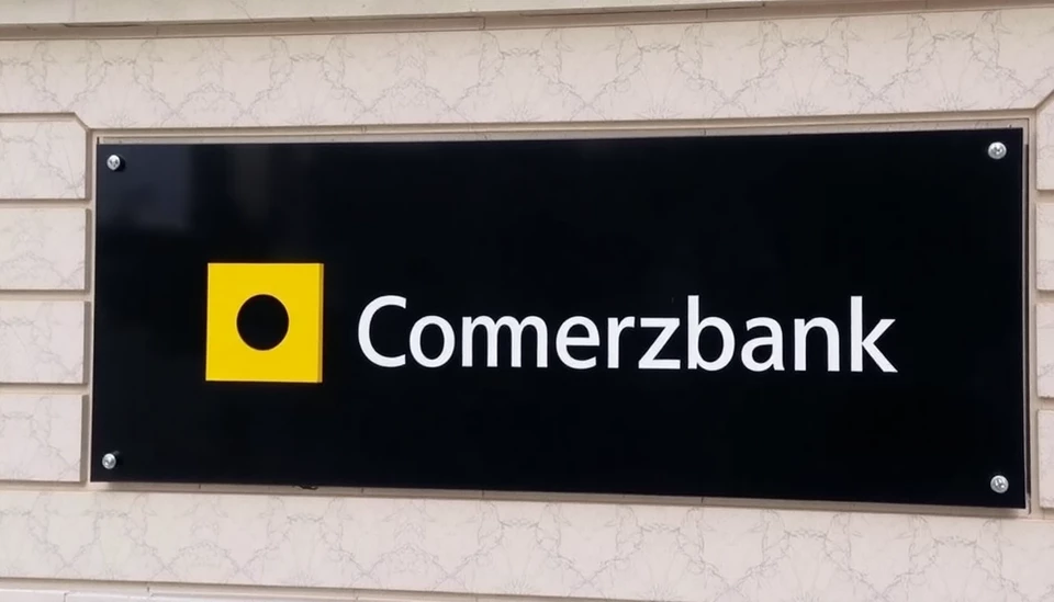 Commerzbank Embarks on Strategic Move: Plans to Increase Sales of SRTs in Corporate Loans