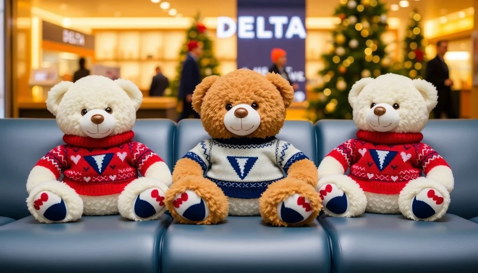 Delta Airlines Deploys Adorable Stuffed Bears and Cozy Sweaters to Captivate Holiday Shoppers