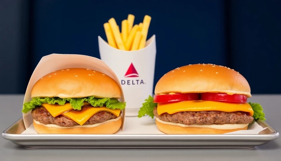 Delta Airlines Elevates First-Class Experience with Shake Shack Burgers