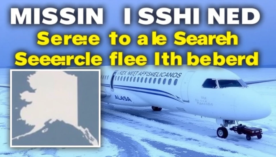 Desperate Search Underway for Missing Alaska Plane with 10 People Onboard