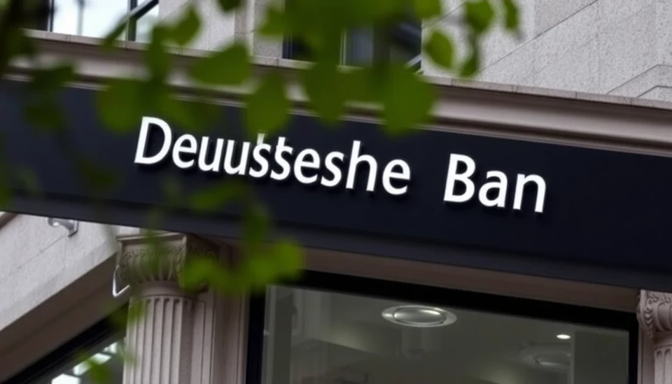 Deutsche Bank Moves Towards Offloading $1 Billion Commercial Real Estate Loan Portfolio