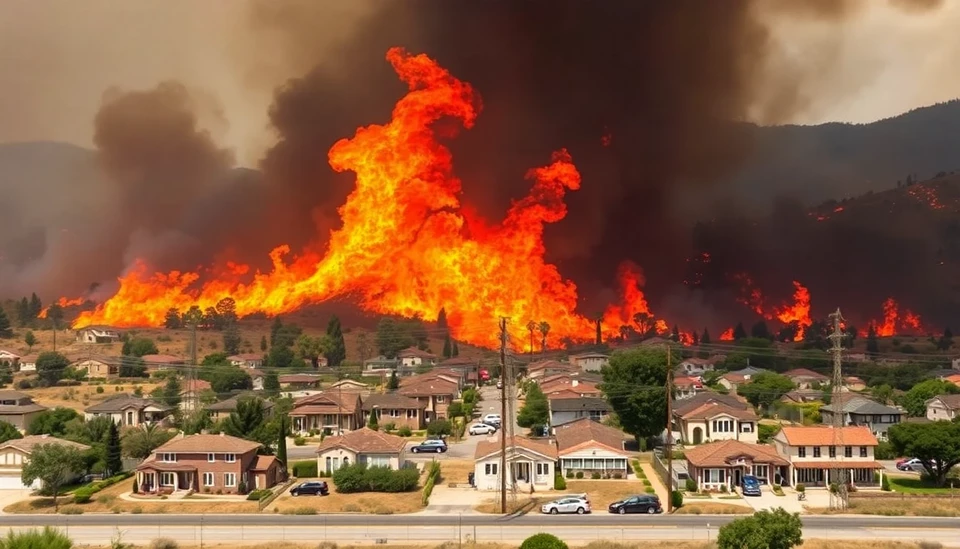 Devastating Wildfire Engulfs Los Angeles Area: Homes Lost and Evacuations Ordered