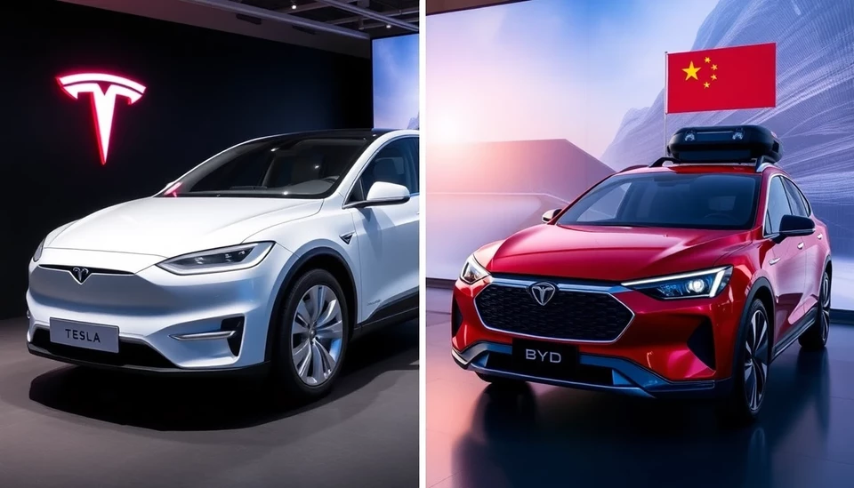 Electric Vehicle Titans Tesla and BYD Launch Year-End Sales Blitz in China