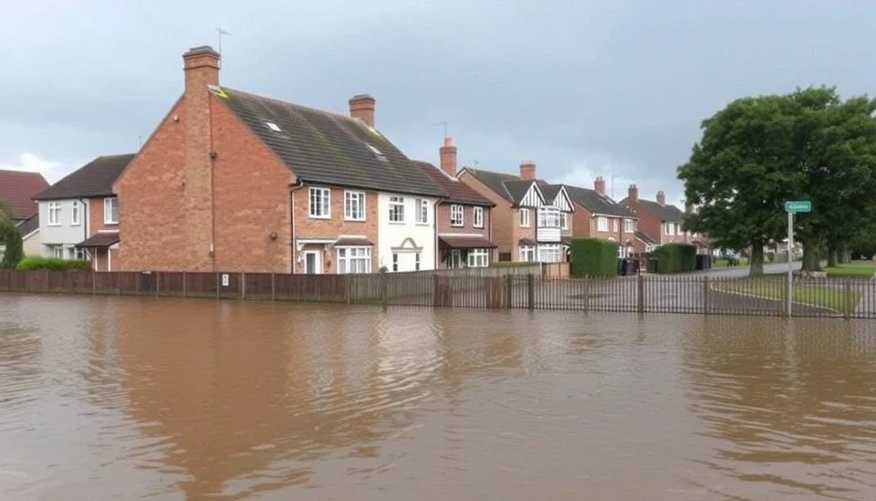 England Faces Alarm as Nearly a Million Properties at Risk of Flooding