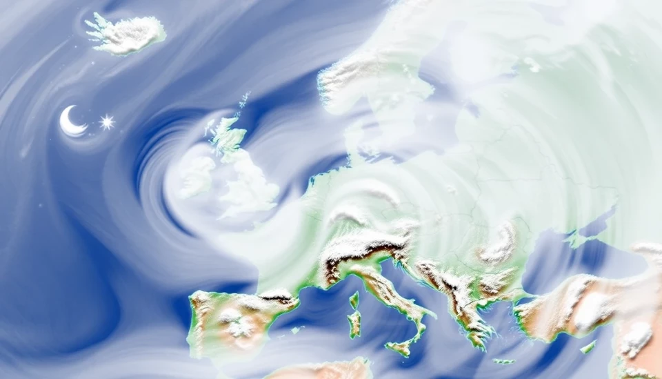 Extreme Weather Strikes Europe: Snowfall in the UK and Alps, Strong Winds Roar Across the Mediterranean