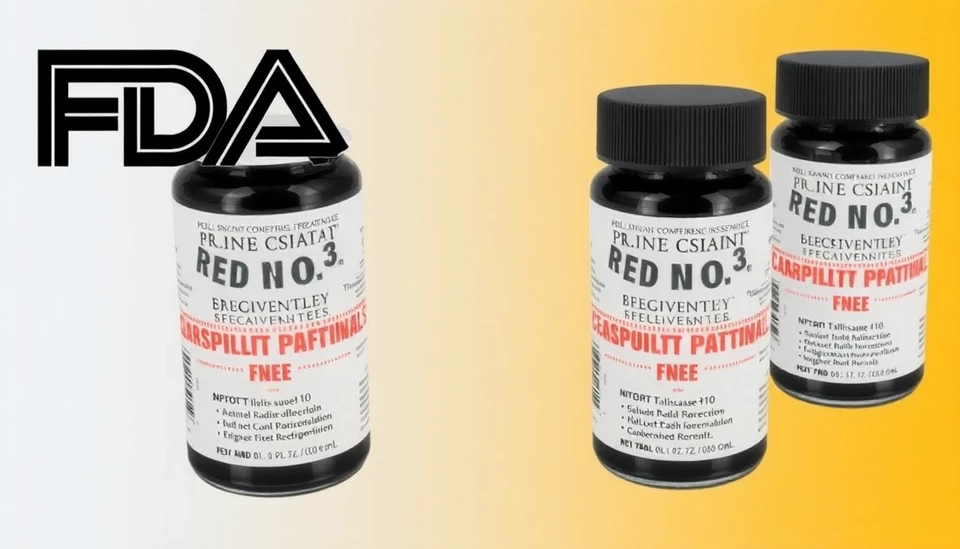 FDA Imposes Ban on Controversial Red No. 3 Dye Linked to Cancer Risks