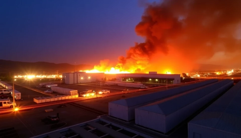 Fire Erupts at California Battery Storage Facility, Evacuations Ordered