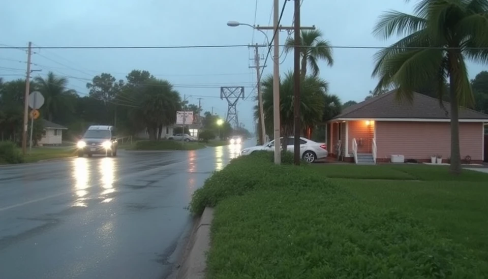 Florida Power Outages Amplified by Hurricane Helene's Aftermath