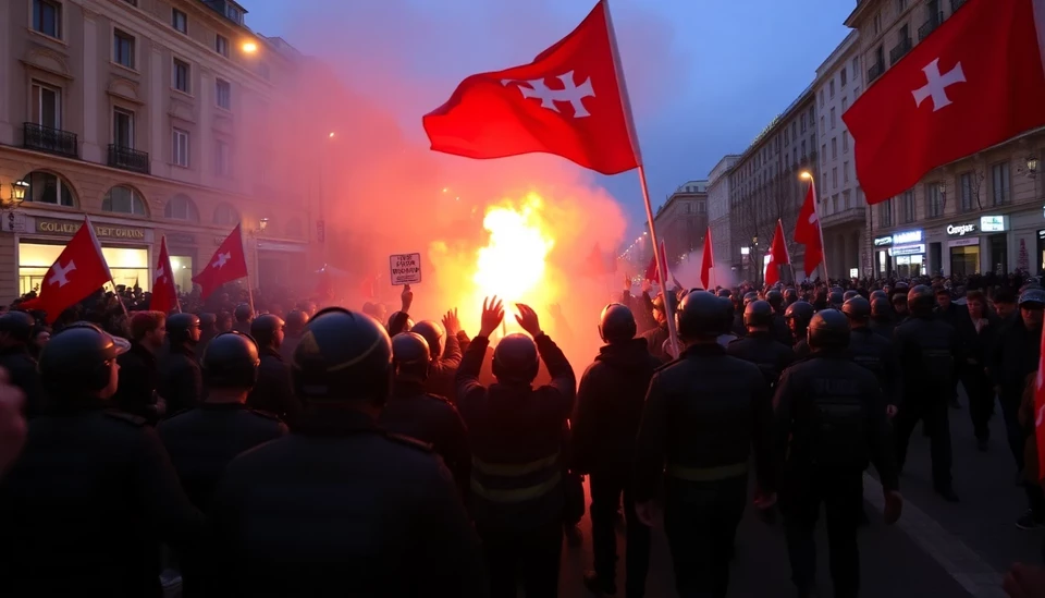 Georgian Lari Hits Two-Year Low Amid Violent Clashes Between Police and Protestors