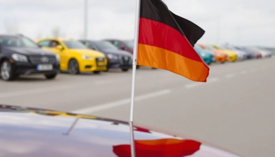 German Auto Industry Sentiment Plummets Amidst Rising Competitiveness Concerns