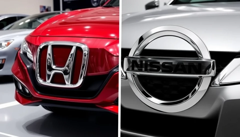 Honda and Nissan Engage in Merger Discussions Aiming for 2026 Combination