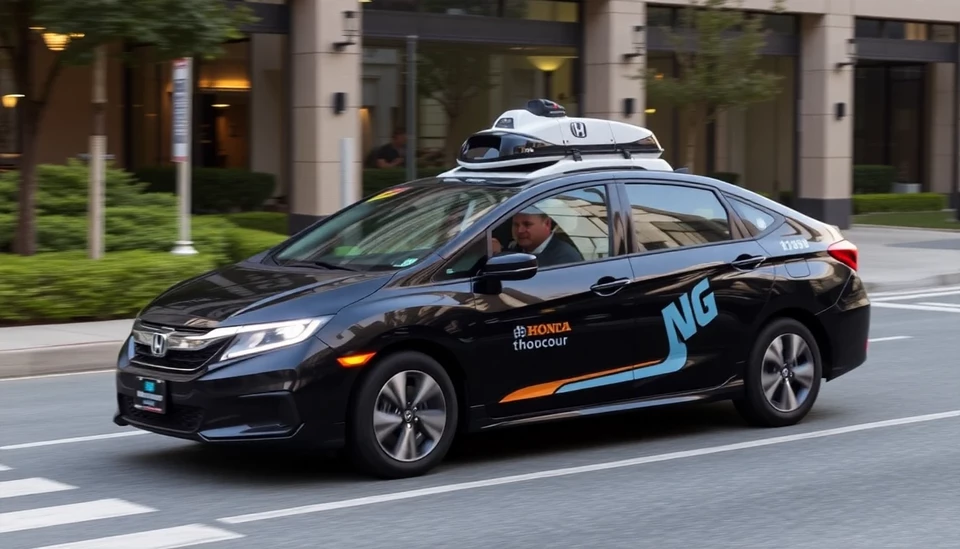 Honda Scales Back Its Investment in Self-Driving Taxi Venture with GM