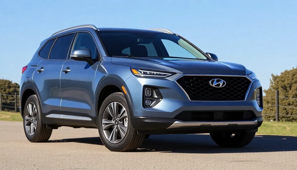 Hyundai's Santa Fe and Tucson Models Drive Impressive Sales Surge in the US