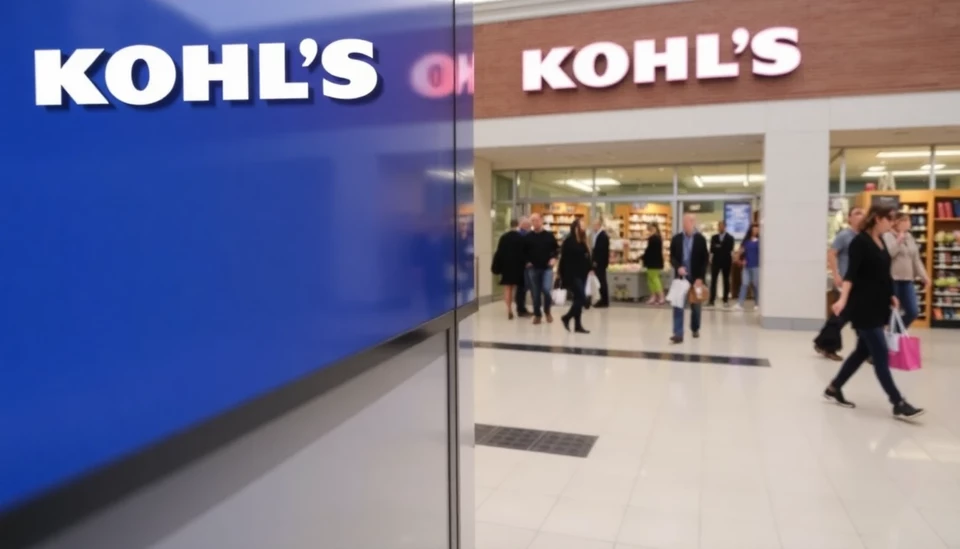 Kohl's Revises Sales Outlook Amid Decline in Apparel and Footwear Spending