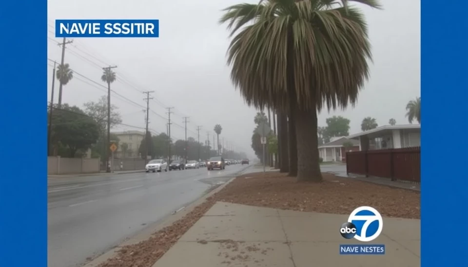 Los Angeles Braces for Severe Weather: Heavy Rain and Mudslide Dangers Loom