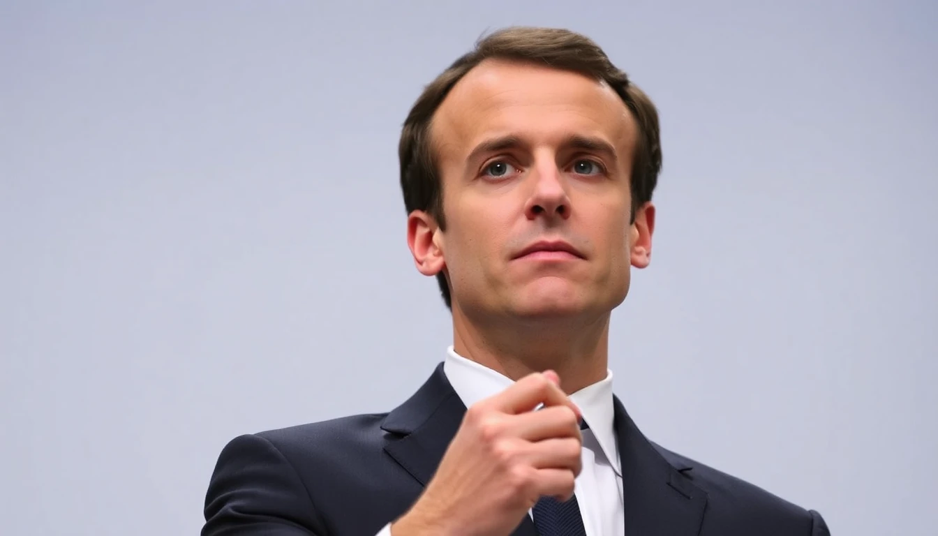 Macron Advocates Temporary Extra Tax on Large French Corporations