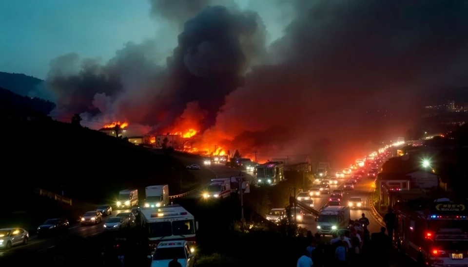 Major Evacuations in Los Angeles as Wildfires Rage, Over 100,000 Displaced