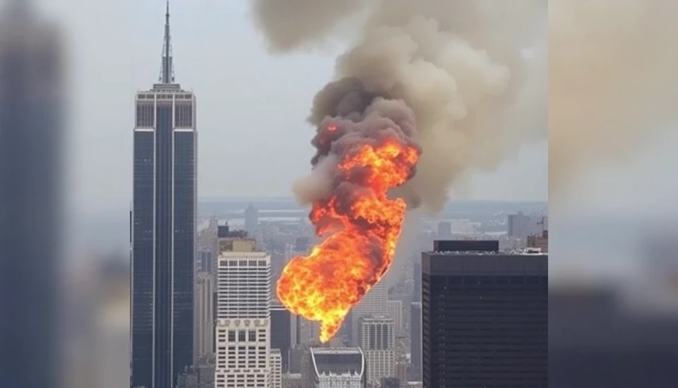 New Jersey Brushfire Sends Smoke Plume Over New York City