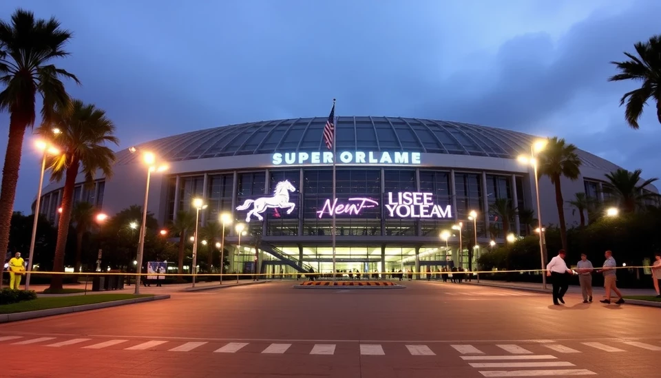 New Orleans Superdome Sealed Off Amid Security Operations Following Tragic Truck Assault