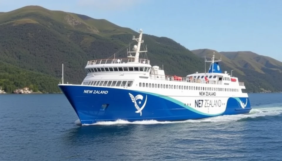 New Zealand Expands Ferry Services with Purchase of Two New Vessels for Cook Strait