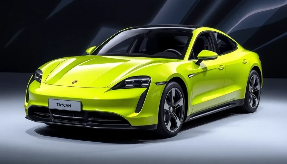 Porsche Faces Dismal Sales in China as Electric Taycan Struggles to Gain Traction