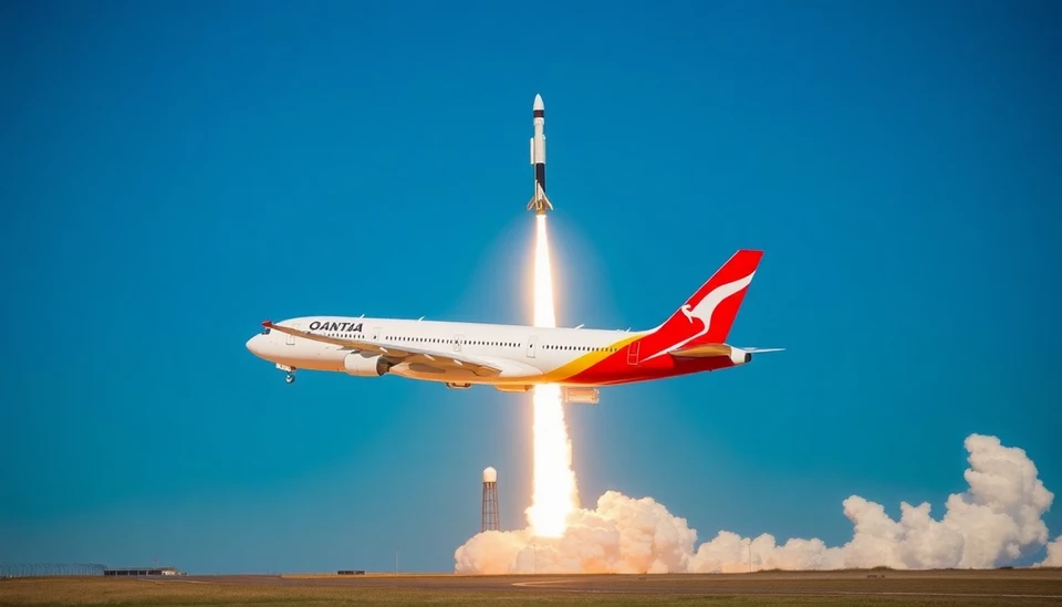 Qantas Temporarily Halts Flights Due to Falling Debris from SpaceX Launches