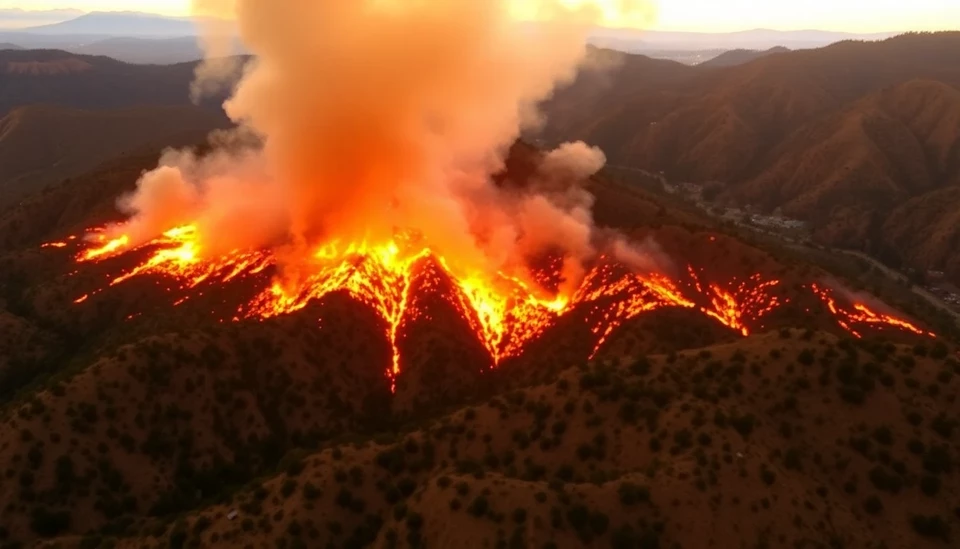 Raging Mountain Fire in California Consumes Over 20,500 Acres