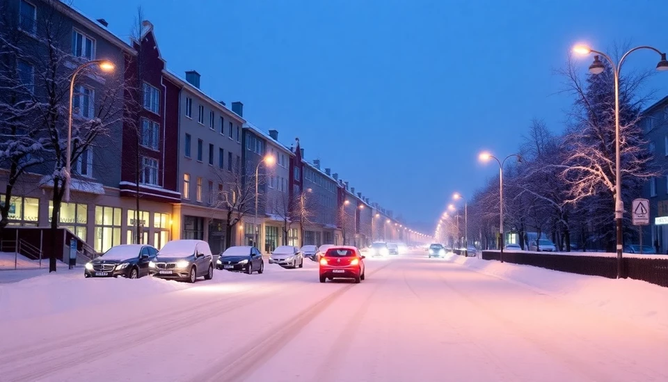 Severe Blizzard Hits Northern Europe, Blanketing the Nordics in Snow