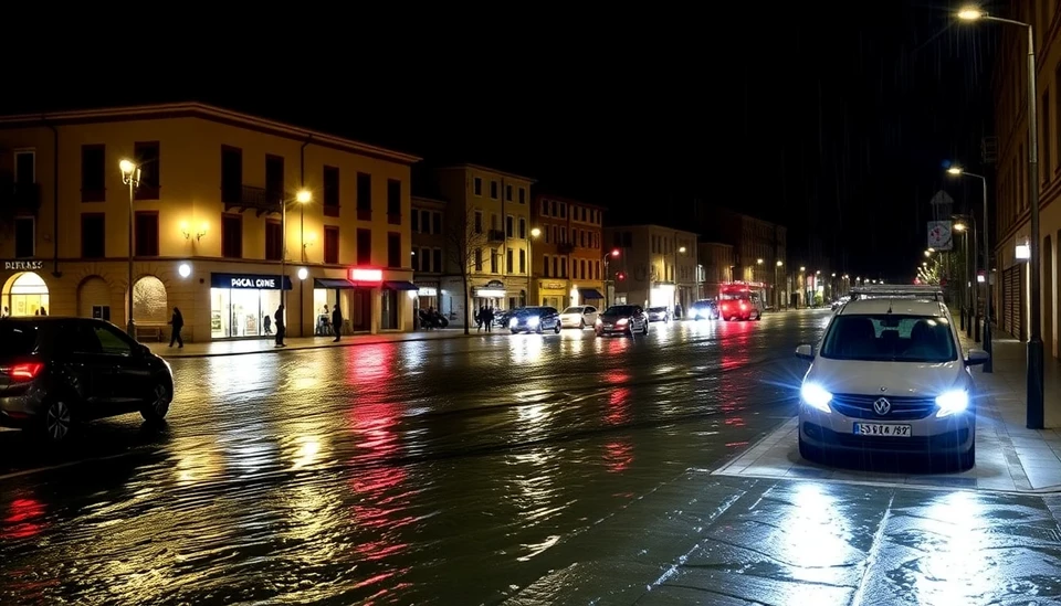 Severe Flooding Hits Northern Italy as Heavy Rainfall Triggers Widespread Road Closures