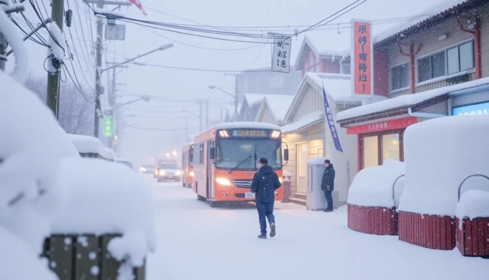 Severe Snowfall Paralyzes Northern Japan: Daily Life Disrupted