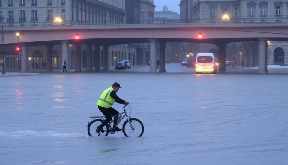 Severe Weather Forces Madrid to Close Major Road as River Levels Surge