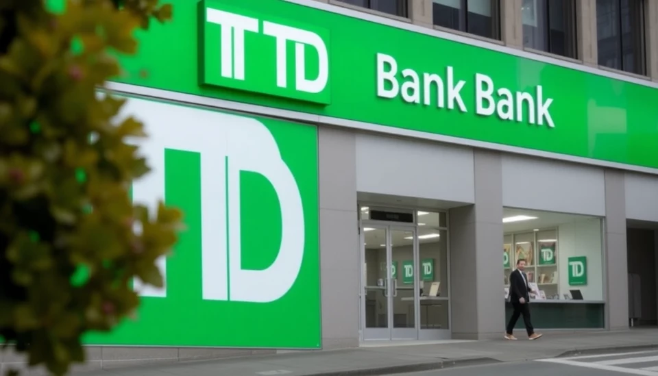 TD Bank Faces Growth Setback as U.S. Performance Falls Short