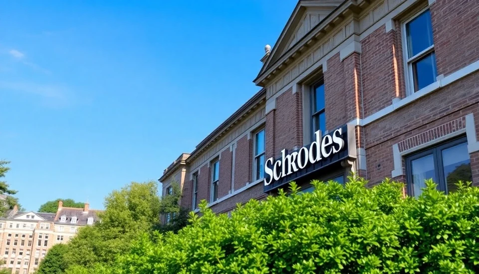 Tikehau Capital's Stake in Schroders Could Pave the Way for Strategic Partnership