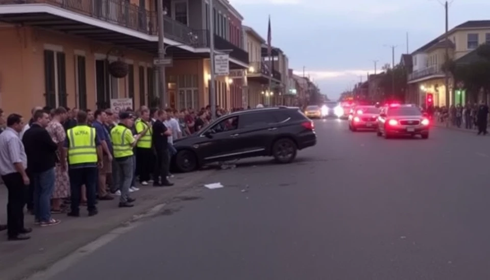 Tragic Incident in New Orleans: Vehicle Plows into Crowd, Leaving Multiple Casualties