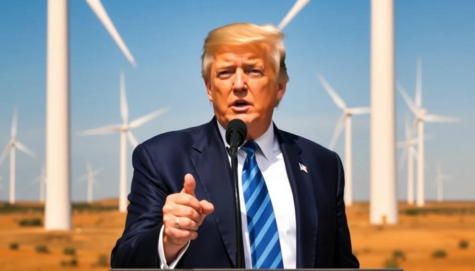 Trump Promises to Halt Wind Power Leasing in Pledge to Revive Fossil Fuels