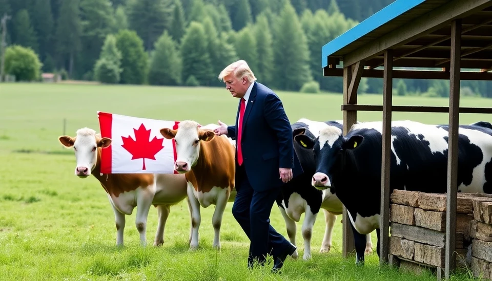 Trump Threatens New Tariffs on Canadian Dairy and Lumber Industries