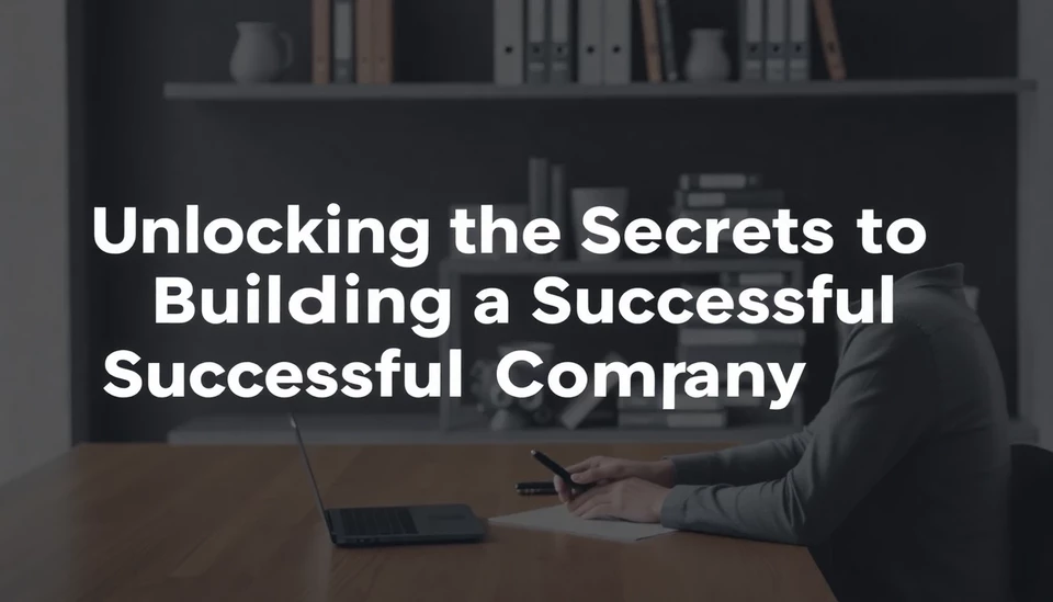 Unlocking the Secrets to Building a Successful Company: Key Insights Revealed