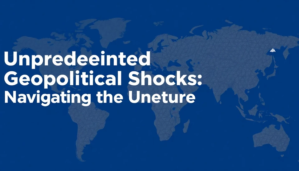 Unprecedented Geopolitical Shocks: Navigating the Uncertain Future