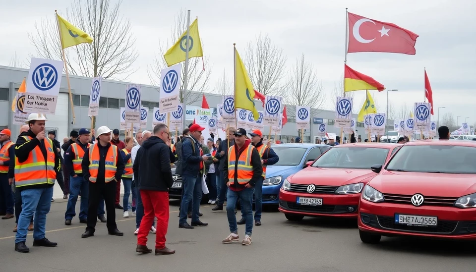 Volkswagen Workers Stage Walkouts Amid Cost-Cutting Plans in Germany